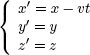 Transformación de Galileo