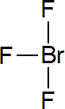 Geometria ideal BrF3